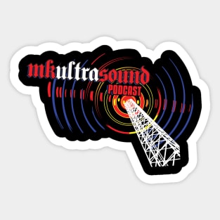 M.K. ULTRASOUND Logo Sticker